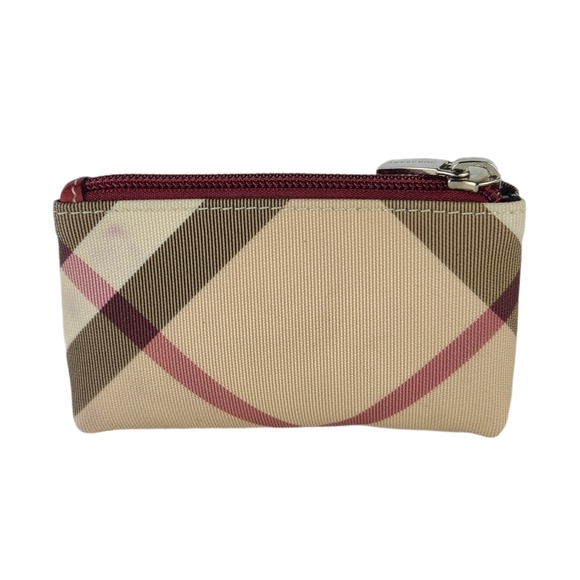 Burberry London Check Coated Canvas Wallet - Picture 2 of 9